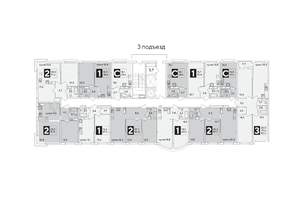 3-к квартира, вторичка, 82м2, 12/16 этаж