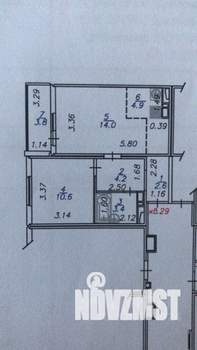 1-к квартира, вторичка, 40м2, 6/16 этаж