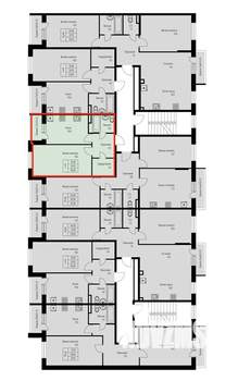 1-к квартира, вторичка, 41м2, 2/3 этаж