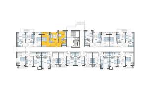 2-к квартира, вторичка, 51м2, 1/16 этаж