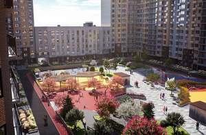 1-к квартира, сданный дом, 37м2, 18/23 этаж