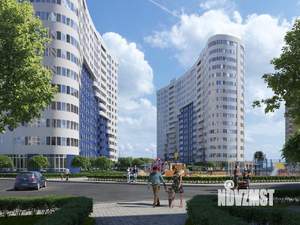 2-к квартира, строящийся дом, 56м2, 7/18 этаж