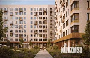 1-к квартира, строящийся дом, 37м2, 16/18 этаж