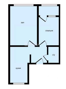 2-к квартира, вторичка, 47м2, 12/23 этаж