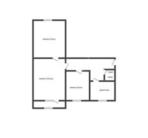 3-к квартира, вторичка, 58м2, 2/5 этаж