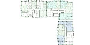 2-к квартира, сданный дом, 77м2, 1/4 этаж