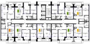 3-к квартира, строящийся дом, 87м2, 14/16 этаж
