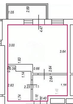 Студия квартира, вторичка, 22м2, 4/8 этаж