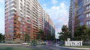 1-к квартира, сданный дом, 41м2, 6/17 этаж