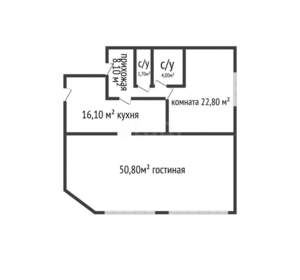 3-к квартира, вторичка, 104м2, 1/6 этаж