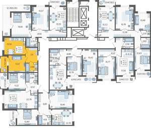 1-к квартира, вторичка, 38м2, 11/23 этаж