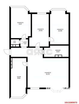 4-к квартира, вторичка, 154м2, 4/13 этаж