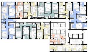 3-к квартира, вторичка, 74м2, 12/18 этаж