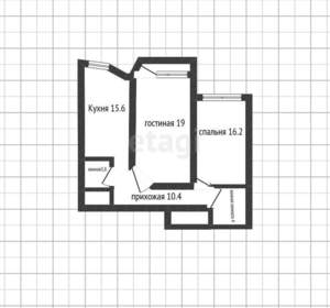 2-к квартира, сданный дом, 71м2, 4/17 этаж