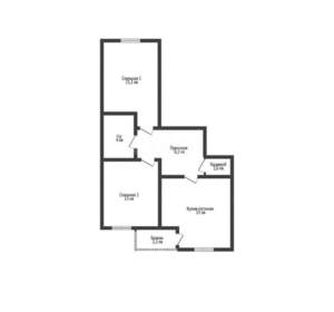 2-к квартира, вторичка, 60м2, 15/17 этаж