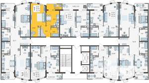 1-к квартира, вторичка, 40м2, 21/21 этаж