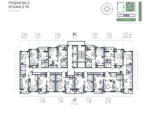 1-к квартира, вторичка, 35м2, 9/21 этаж