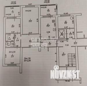 3-к квартира, вторичка, 88м2, 1/10 этаж