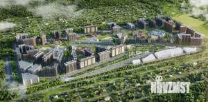 3-к квартира, строящийся дом, 70м2, 14/16 этаж