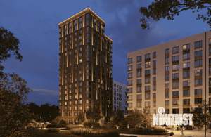 2-к квартира, строящийся дом, 68м2, 3/9 этаж