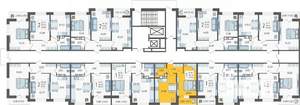 1-к квартира, вторичка, 38м2, 5/12 этаж