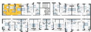2-к квартира, вторичка, 50м2, 13/19 этаж