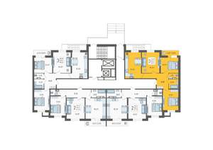 3-к квартира, вторичка, 68м2, 12/12 этаж