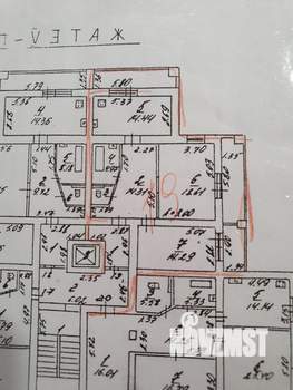 2-к квартира, вторичка, 85м2, 5/6 этаж