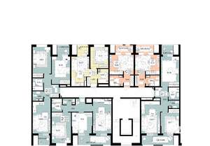 2-к квартира, вторичка, 65м2, 6/18 этаж