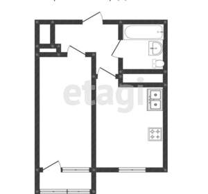 1-к квартира, вторичка, 40м2, 7/25 этаж