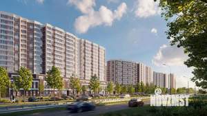 2-к квартира, строящийся дом, 68м2, 18/19 этаж