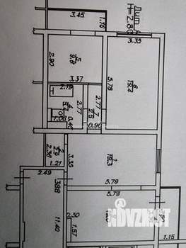 3-к квартира, вторичка, 78м2, 13/16 этаж