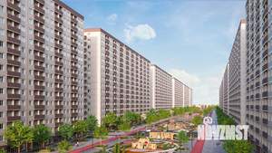 3-к квартира, строящийся дом, 55м2, 6/16 этаж