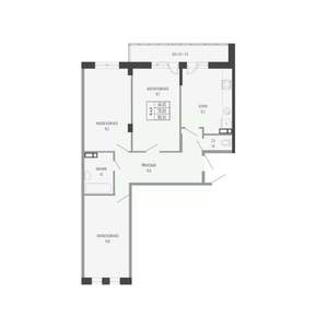 3-к квартира, вторичка, 80м2, 9/17 этаж