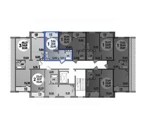 Студия квартира, вторичка, 22м2, 8/8 этаж