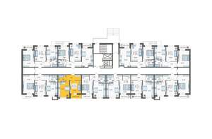 1-к квартира, строящийся дом, 36м2, 1/12 этаж