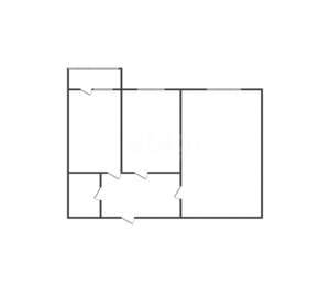 2-к квартира, вторичка, 52м2, 3/18 этаж