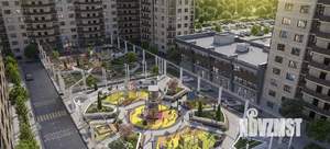 2-к квартира, строящийся дом, 55м2, 9/24 этаж