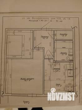 1-к квартира, вторичка, 36м2, 5/5 этаж