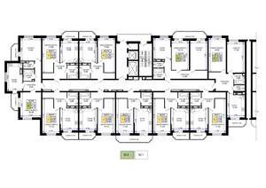 1-к квартира, вторичка, 48м2, 19/19 этаж