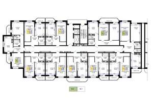 1-к квартира, вторичка, 45м2, 9/19 этаж