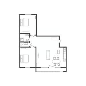 2-к квартира, вторичка, 67м2, 8/9 этаж