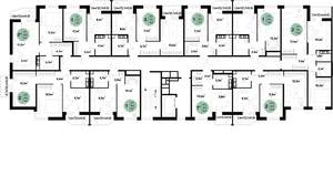 1-к квартира, строящийся дом, 31м2, 5/9 этаж