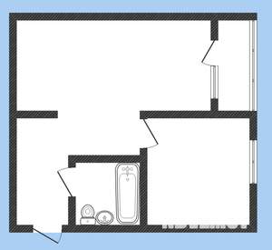 1-к квартира, вторичка, 31м2, 5/5 этаж