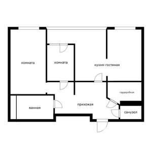 3-к квартира, вторичка, 87м2, 21/24 этаж