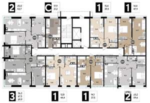 2-к квартира, вторичка, 60м2, 7/16 этаж
