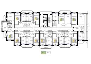 1-к квартира, вторичка, 45м2, 13/19 этаж
