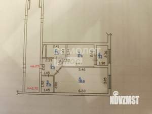1-к квартира, вторичка, 38м2, 3/9 этаж