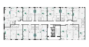 2-к квартира, вторичка, 63м2, 15/18 этаж