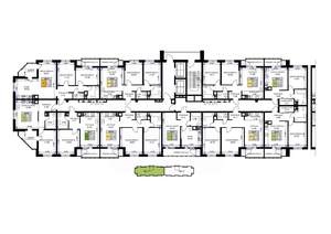 2-к квартира, вторичка, 64м2, 9/16 этаж
